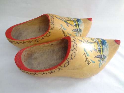Pair of large clogs - 27cm - as per photo