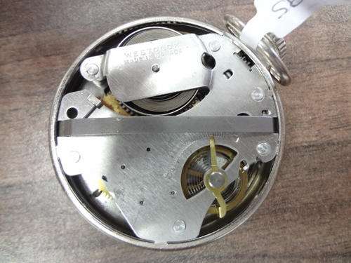 Westclox Zobo pocket watch, working as per photo