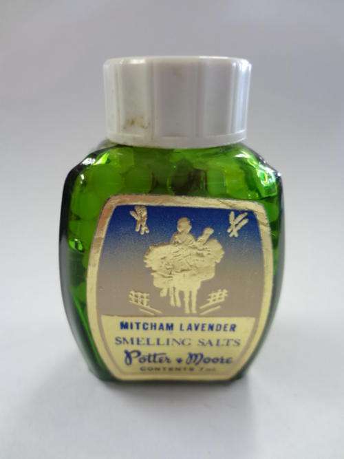 Mitcham Lavender smelling salts by Potter & Moose - still sealed in bottle - as per photo