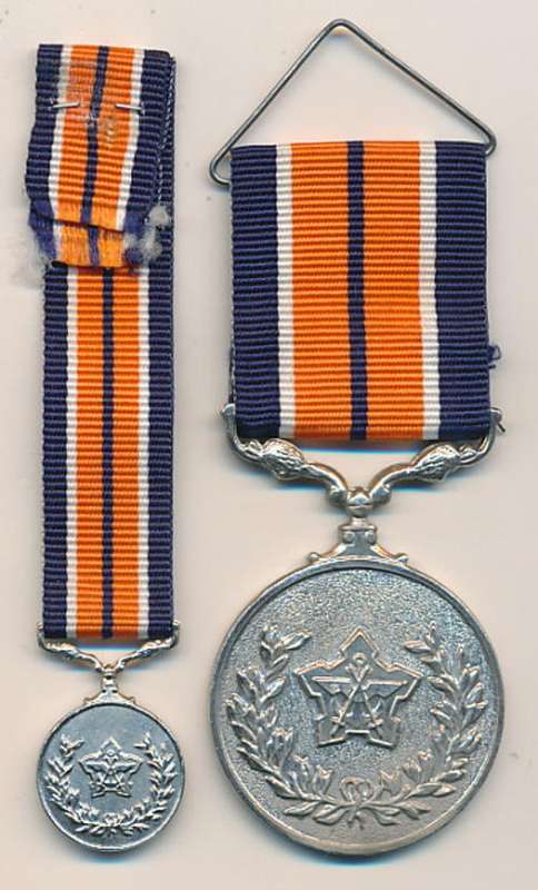 General Service and miniature medal - as per scan