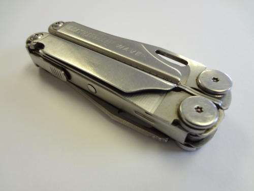 Leatherman Wave multi tool pocket knife in bag - as per photo