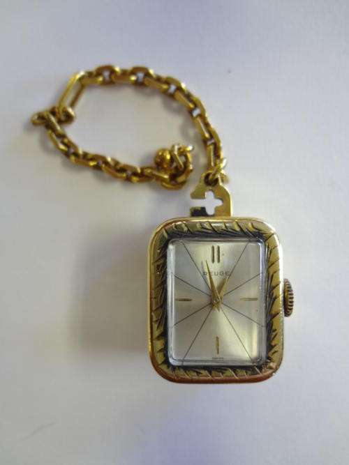 Reuge ladies musical pocket watch - working - as per photo