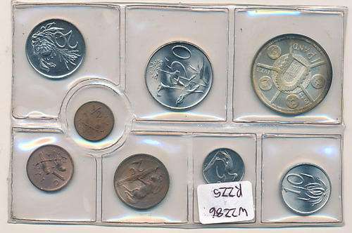 1974 South Africa uncirculated mint pack - as per photo