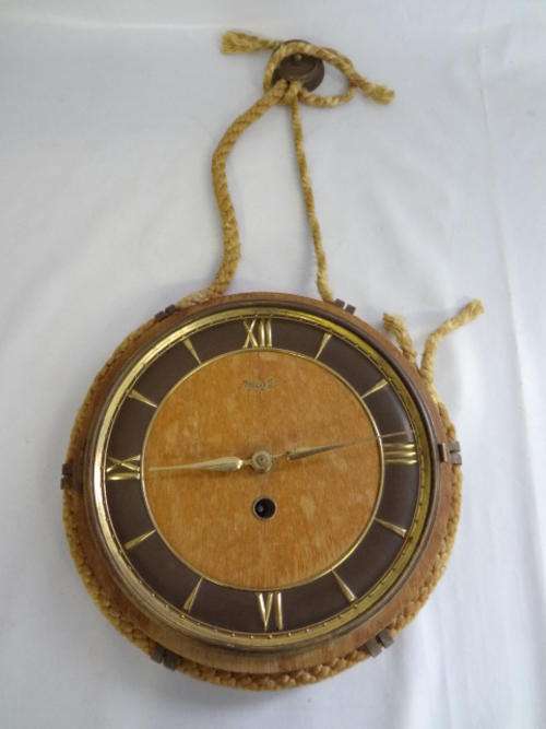 Kienzle wall clock - not working & no glass - restoration piece - as per photo