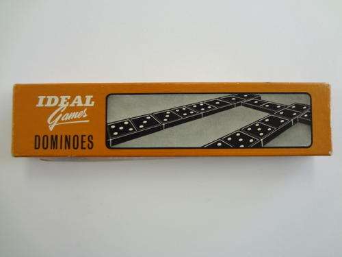 Ideal Games dominoes in box - as per photo