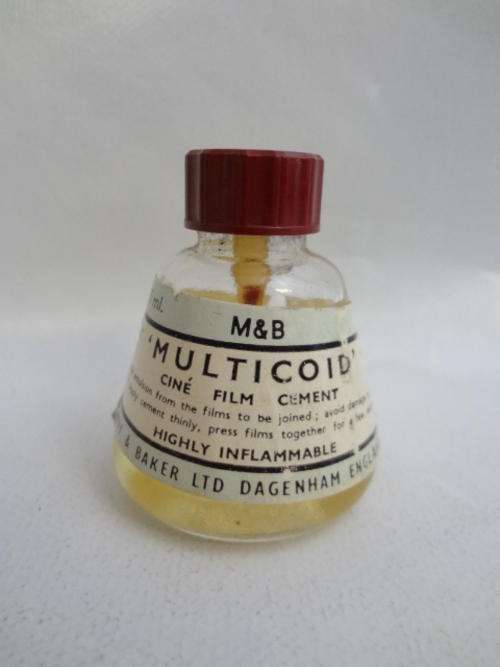 Vintage M & B film cement in bottle - @ CRAZY R1 start