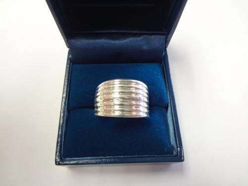 925 Silver ring, size Q/55 - 7 grams - as per photo