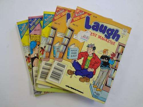 Lot of 5 Archie Comics - Laugh Digest Magazine - as per photo