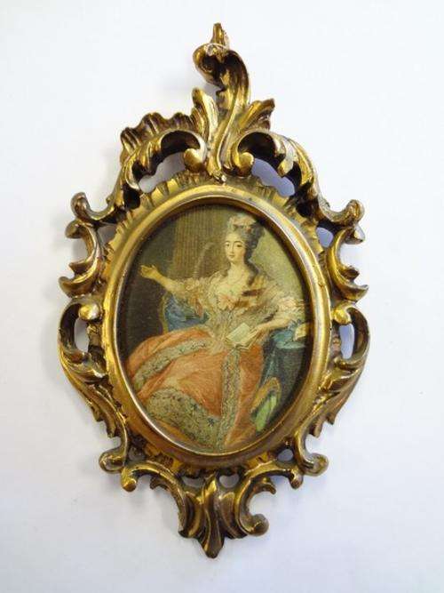 Vintage picture in frame - as per photo