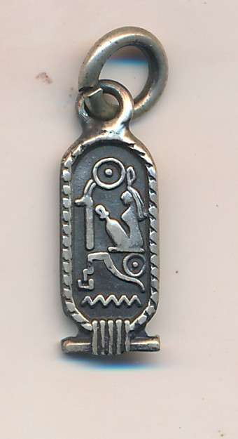 Egyptian Silver pendant - as per scan