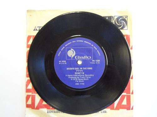 Boney M single Lp - 45 - as per photo