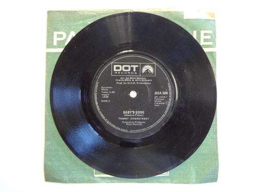 Tommy Overstreet single Lp - 45 - as per photo