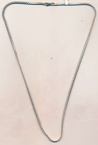 925 Silver necklace - 19.7 grams & 58cm - as per photo
