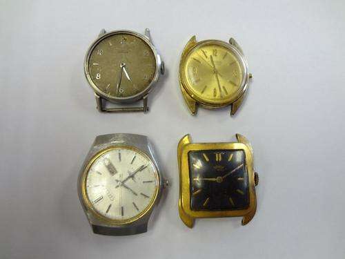 Lot of 4 watches for parts - as per photo