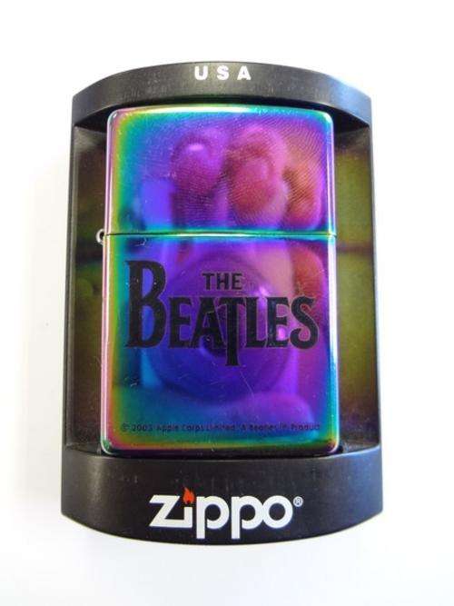 The Beatles Zippo in box - needs flint - as per photo