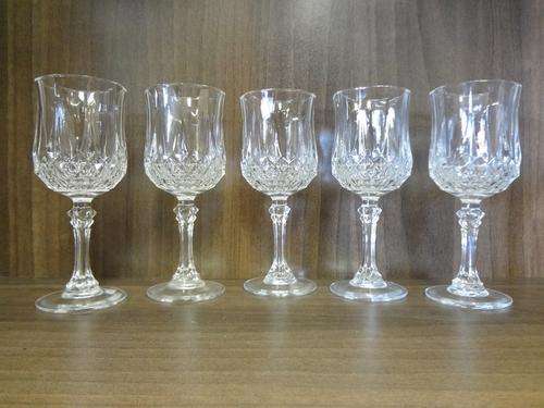 Lot of 5 sherry glasses - as per photo