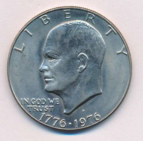 1776/1976 USA Liberty 1 Dollar - as per scan