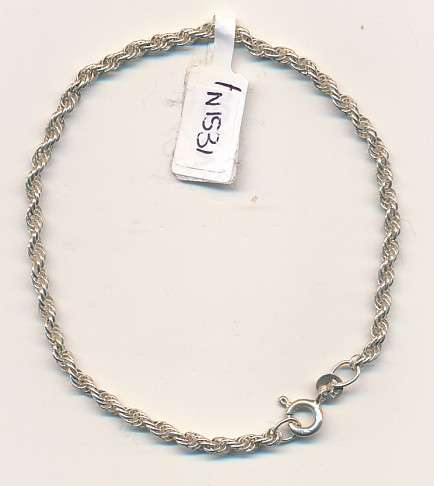 925 Silver bracelet as per scan