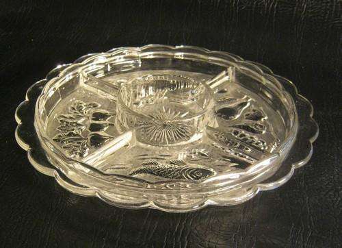 Glass chip and dip platter - @ CRAZY R1 start
