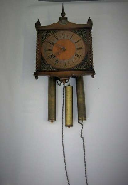Mauthe Tempus Fugit weight driven wall clock - as per photo
