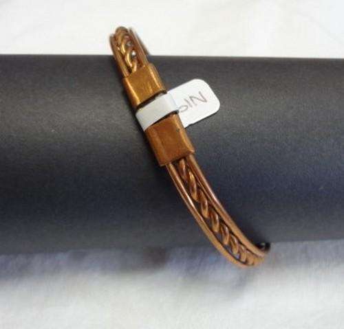 Brass and copper bangle - as per photo