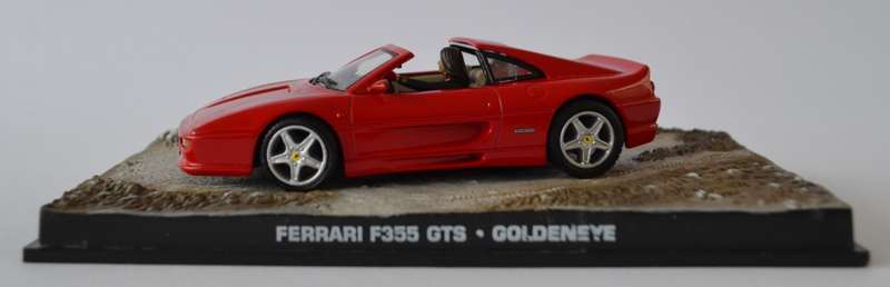 James Bond 007 Ferrari F355  GTS - Goldeneye Model Car 1:43 as per photo