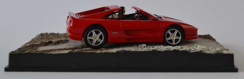 James Bond 007 Ferrari F355  GTS - Goldeneye Model Car 1:43 as per photo