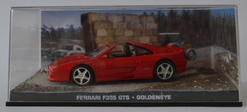 James Bond 007 Ferrari F355  GTS - Goldeneye Model Car 1:43 as per photo