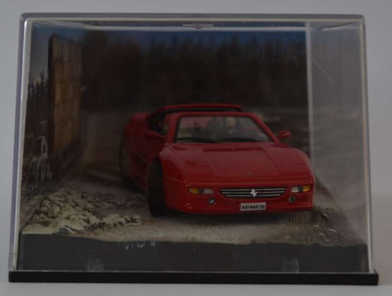 James Bond 007 Ferrari F355  GTS - Goldeneye Model Car 1:43 as per photo
