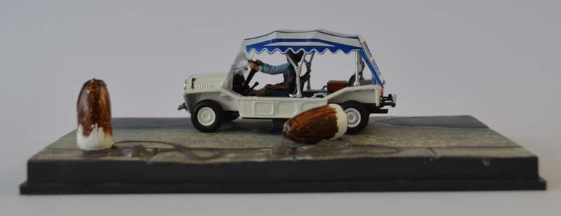 James Bond 007 Mini Moke - Live and Let Die Model Car Scale 1:64 as per photo