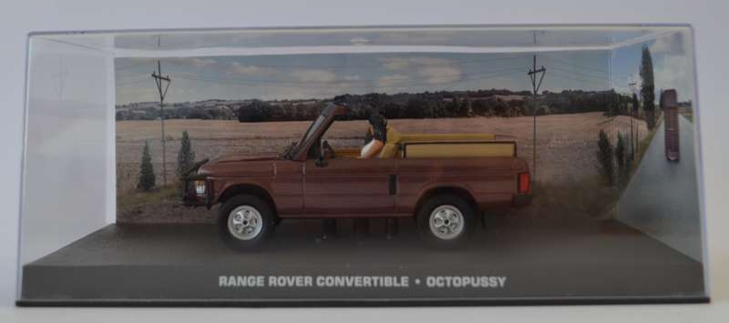 James Bond 007 Range Rover Convertible - Octopussy Model Car Scale 1:43 as per photo