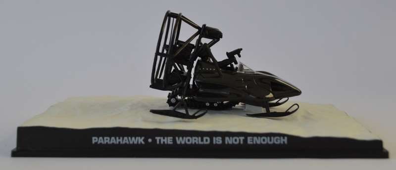 James Bond 007 Parahawk - The World Is Not Enough Model Car Scale 1:64 as per photo