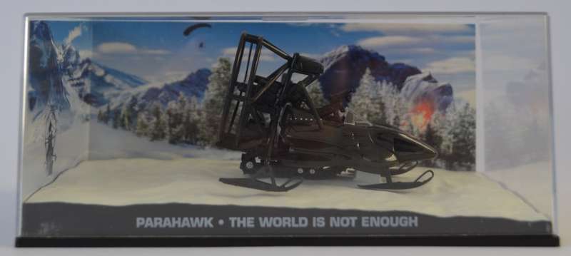 James Bond 007 Parahawk - The World Is Not Enough Model Car Scale 1:64 as per photo