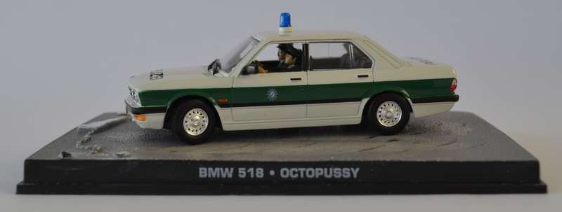 James Bond 007 BMW 518 - Octopussy Model Car Scale 1:43 as per photo