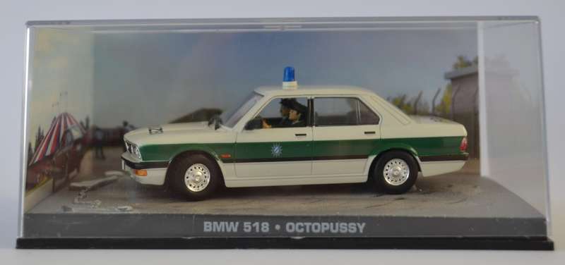 James Bond 007 BMW 518 - Octopussy Model Car Scale 1:43 as per photo