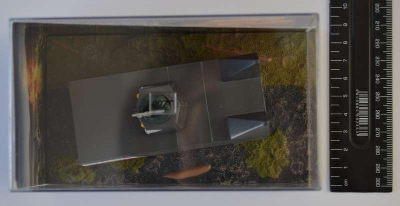 James Bond 007 Dragon Tank - Dr No Model Car Scale 1:43 as per photo
