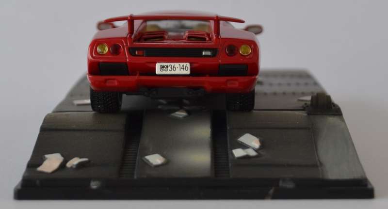 James Bond 007 Lamborghini Diablo - Die Another Day Model Car Scale 1:43 as per photo