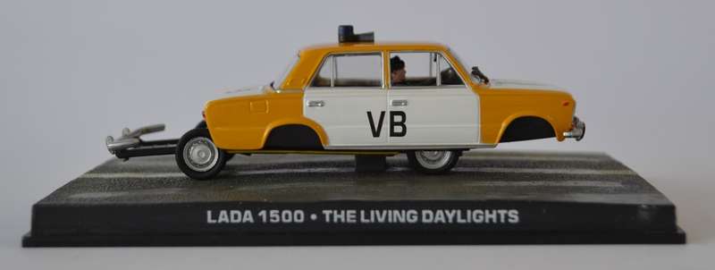 James Bond 007 Lada 1500 - The Living Daylights Model Car Scale 1:43 as per photo