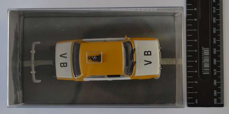 James Bond 007 Lada 1500 - The Living Daylights Model Car Scale 1:43 as per photo