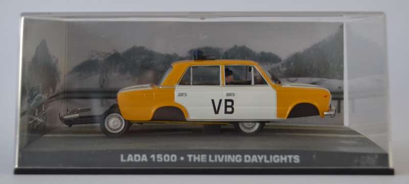 James Bond 007 Lada 1500 - The Living Daylights Model Car Scale 1:43 as per photo