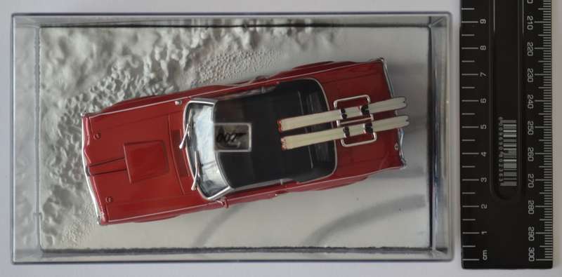 James Bond 007 Mercury Cougar - On Her Majesty`s Secret Service Model Car Scale 1:43 as per photo