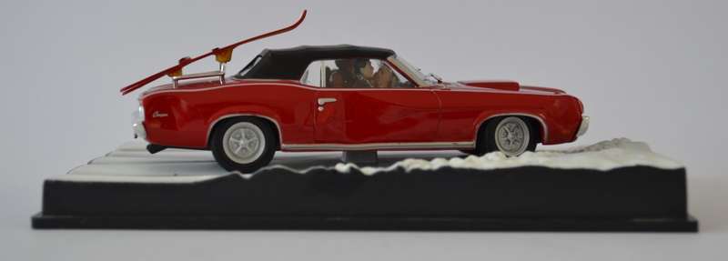 James Bond 007 Mercury Cougar - On Her Majesty`s Secret Service Model Car Scale 1:43 as per photo