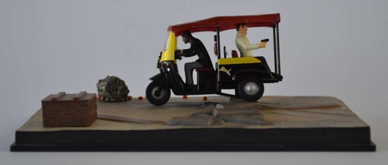 James Bond 007 Tuk Tuk - Octopussy Model Car Scale 1:64 as per photo