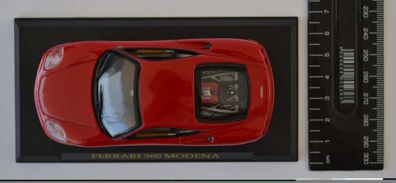 Ferrarri 360 Modena Model Car Scale 1:43 as per photo