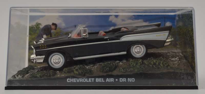 James Bond 007 Chevrolet Bel Air - Dr No Model Car Scale 1:43 as per photo