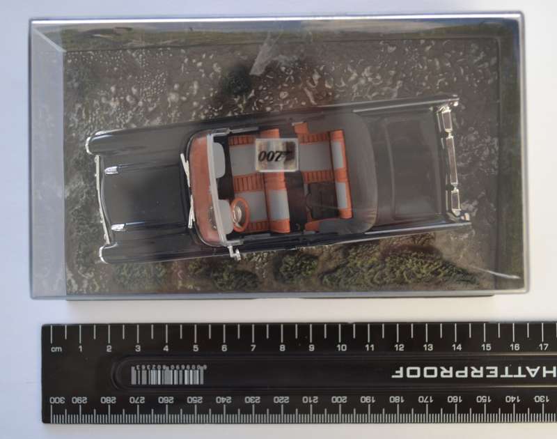James Bond 007 Chevrolet Bel Air - Dr No Model Car Scale 1:43 as per photo