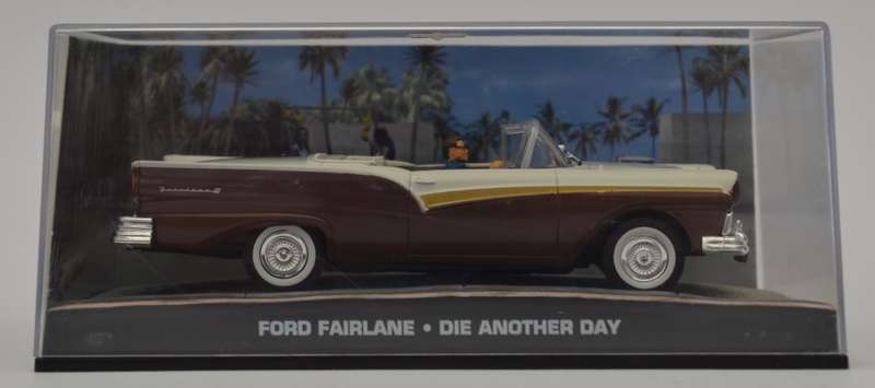 James Bond 007 Ford Fairlane - Die Another Day Model Car Scale 1:43 as per photo