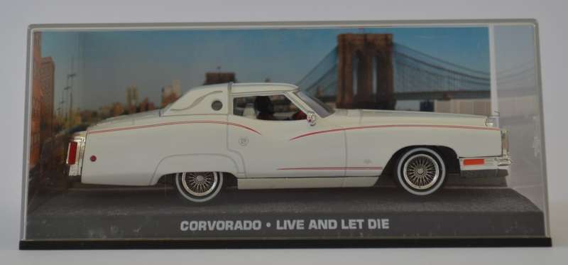 James Bond 007 Corvorado - Live and Let Die Model Car Scale 1:43 as per photo