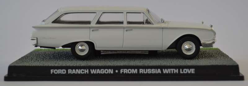 James Bond 007 Ford Ranch  Wagon - From Russia with Love Model Car Scale 1:43 as per photo