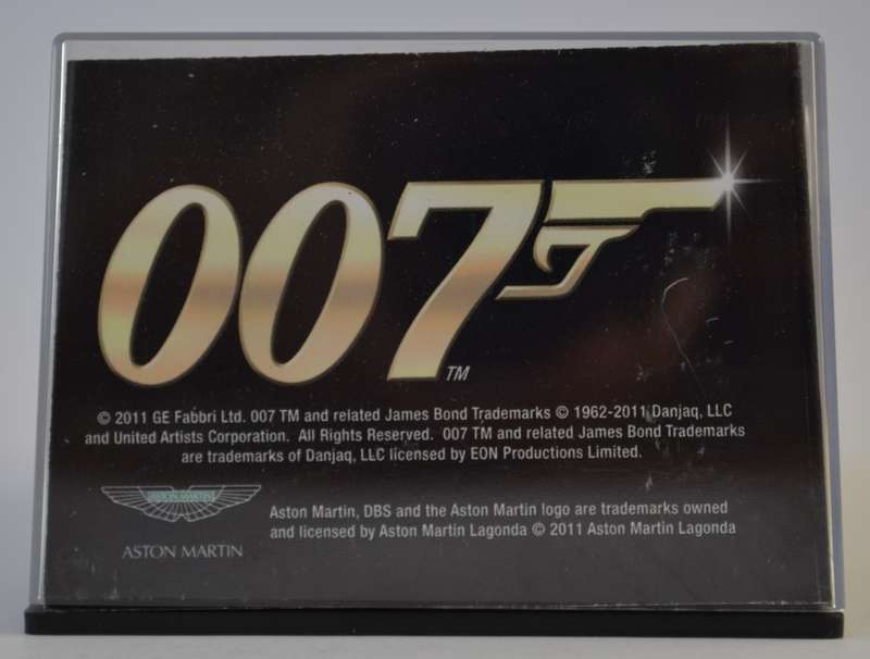 James Bond 007 Aston Martin DBS - Quantum of Solace Model Car Scale 1:43 as per photo